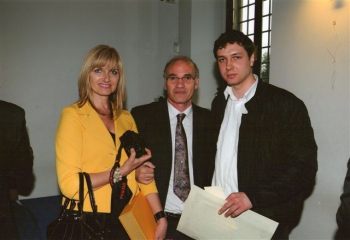 with prof. Mario Nicosia, Rome, 2009